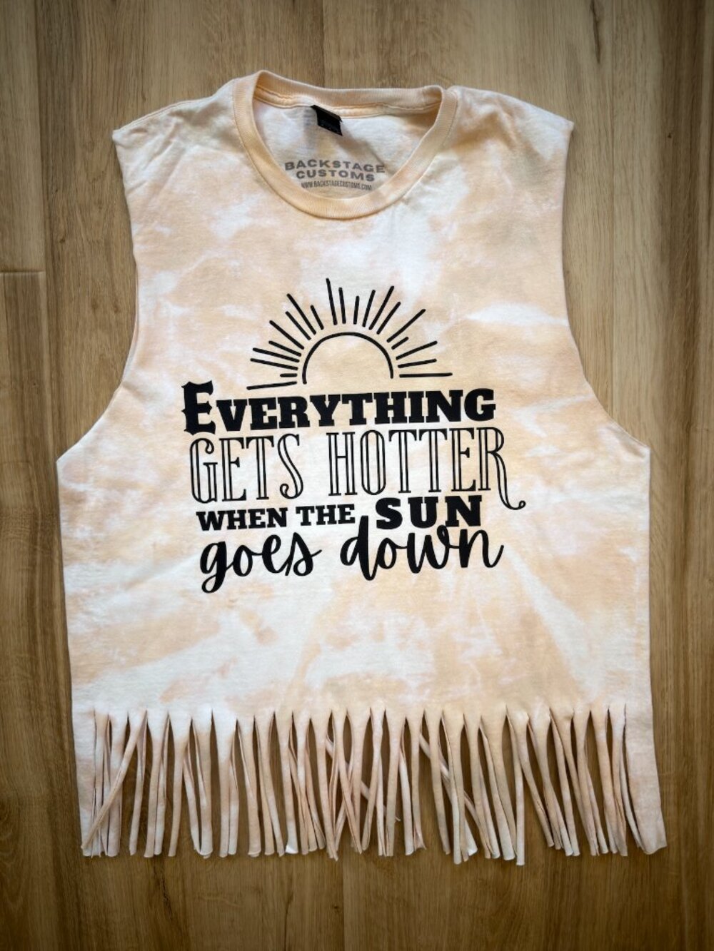 NOT PERFECT Kenny Chesney Fringe Tank